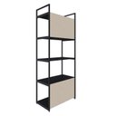 Ver imagem 7 de Estante com 5 Prateleiras 152x60x33cm com Fundo Yon Preto