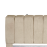 Cabeceira Velutto Solteiro 90cm Suede Bege – Élpis Móveis - 2