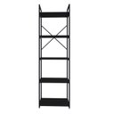 Ver imagem 2 de Estante com 5 Prateleiras 152x45x33cm Yon Preto