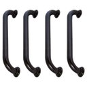 Ver imagem 1 de Alça de Apoio Barra Aço Inox 40cm Kit 4 Unidades Idoso Cadeirante Acessibilidade Banheiro Box Defici