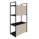 Ver imagem 7 de Estante com 4 Prateleiras 118x60x33cm com Fundo Yon Preto