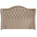 Ver imagem 4 de Cabeceira Cama Box Casal 140 Cm P05 Lisboa Veludo Bege - Lyam Decor
