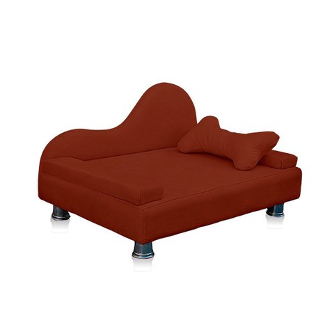 Caminha Divã Pet Cães e Gatos Grande Porte Suede