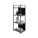 Ver imagem 5 de Estante com 4 Prateleiras 118x45x33cm com Fundo Yon Marrom/Vermont/Preto