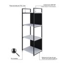 Ver imagem 6 de Estante com 4 Prateleiras 118x45x33cm com Fundo Yon