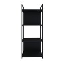 Ver imagem 2 de Estante com 4 Prateleiras 118x45x33cm com Fundo Yon Preto