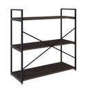 Ver imagem 7 de Estante com 3 Prateleiras 84x80x33cm Yon Marrom/Terracota/Preto