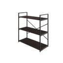 Ver imagem 3 de Estante com 3 Prateleiras 84x80x33cm Yon Marrom/Terracota/Preto