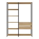 Ver imagem 4 de Estante Livreiro Modular 135cm 2 Peças com 2 Gavetas Multimóveis Mp6029