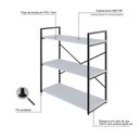 Ver imagem 6 de Estante com 3 Prateleiras 84x80x33cm Yon Branco/Preto