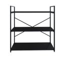 Ver imagem 2 de Estante com 3 Prateleiras 84x80x33cm Yon Preto
