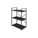 Ver imagem 3 de Estante com 3 Prateleiras 84x60x33cm Yon Marrom/Terracota/Preto
