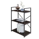 Ver imagem 5 de Estante com 3 Prateleiras 84x60x33cm Yon Marrom/Terracota/Preto