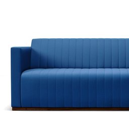 Sofá 3 Lugares Para Sala de Estar Seller D02 Veludo Importado 210 cm C-304 - Lyam Decor - 2