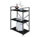 Ver imagem 5 de Estante com 3 Prateleiras 84x60x33cm Yon Preto