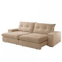 Ver imagem 6 de Sofá Athenas Linho 02 Módulos 120 Cm B25cm Meu Sofá Online A226 Linho Bege
