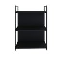 Ver imagem 2 de Estante com 3 Prateleiras 84x60x33cm com Fundo Yon Preto