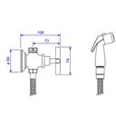 Ver imagem 2 de Ducha Hig C/ Reg. e Der Gat Duna Classica Black Matte - Deca Deca Metais
