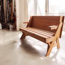 Ver imagem 2 de Banco que Vira Mesa 1,60 Metros 4 Lugares, em Cera, Madeira Maciça e Eucalipto