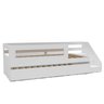 Bicama Infantil Space Solteiro com Rattan, Grade de Proteção e Escada de Fácil Acesso Casatema - 5