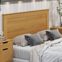 Ver imagem 1 de Cabeceira Casal 140cm em Madeira Maciça Linha Nórdica Yescasa 