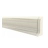 Moldura Roda Pé Rodapé Branco Pvc 7 Cm - Kit 10 Metros - 1