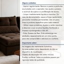 Ver mais imagens de Sofá Retrátil e Reclinável 3 Lugares Veludo Vancouver 230cm Bege Marrom