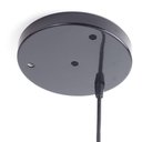 Ver imagem 5 de Lustre Aranha com 10 Pendentes (2m Cabo Preto+ Soquetes + Canopla)