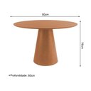 Ver imagem 5 de Mesa de Jantar Muniz 8 Lugares Redonda Madeira Maciça 80cm