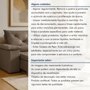 Ver imagem 5 de Sofá Retrátil e Reclinável 3 Lugares Suede Londres 230cm Yescasa Bege