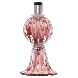 Abajur Decorativo em Murano Verona Uno Vintage Rose - Abajur Clássico de Alta Qualidade - 33x22cm -  - 2