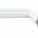 Ver imagem 1 de Kit 7,2m Linear Rodameio de Poliestireno Frisado 7,5CMX2,40m Branco Casa Grassi