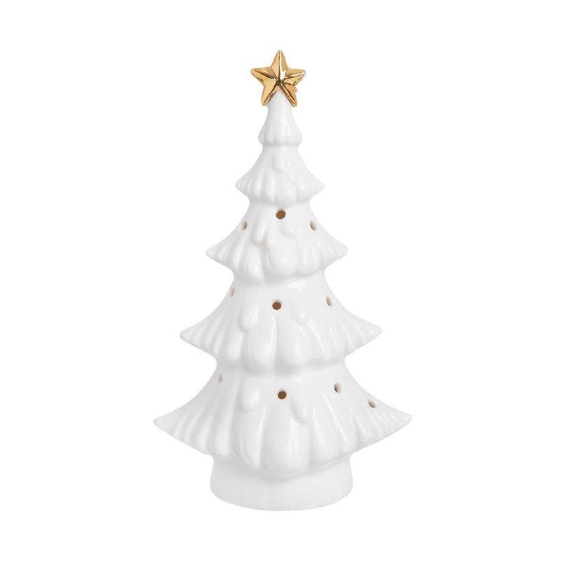 Adorno Flocos de Natal Snowy Night 16 CM - Home Style - 1