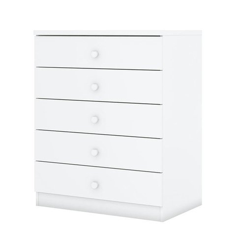 Cômoda Infantil Bala de Menta Branco – Henn