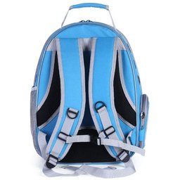 Bolsa Mochila Transporte Pet Astronauta Cachorro Gato Tep tep Azul - 4