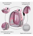 Ver imagem 6 de Bolsa Mochila Transporte Pet Astronauta Cachorro Gato Tep tep Azul