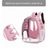 Bolsa Mochila Transporte Pet Astronauta Cachorro Gato Tep tep Azul - 7