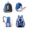 Bolsa Mochila Transporte Pet Astronauta Cachorro Gato Tep tep Azul - 2