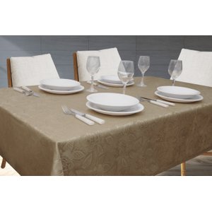 Toalha De Mesa Jacquard 6 Lugares Admirare:Fendi