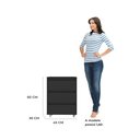 Ver imagem 5 de Gaveteiro com Rodízios 3 Gavetas Cáli Escritório/quarto