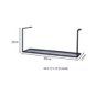 Prateleira Angra 60cm Estilo Industrial Metal Cozinha Quarto Sala Decorativa - 5