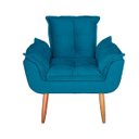 Ver imagem 4 de Poltrona para Sala e Quarto Decorativa Opala Suede