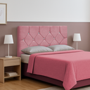 Ver imagem 1 de Cabeceira Casal 1.60 Queen Maju Luxo Suede:Rosa