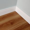 Ver imagem 2 de Kit 12m Linear Rodapé de Poliestireno Frisado 12CMX2,40m Branco Casa Grassi