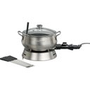 Ver imagem 2 de PANELA PARA FONDUE CUISINART EM AÇO ESCOVADO C/ TAMPA 127V CFO-50CBBR 4081270099