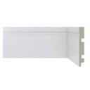Ver imagem 2 de Kit 12m Linear Rodapé de Poliestireno Frisado 20CMX2,40m Branco Casa Grassi
