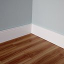 Ver imagem 1 de Kit 12m Linear Rodapé de Poliestireno Frisado 20CMX2,40m Branco Casa Grassi