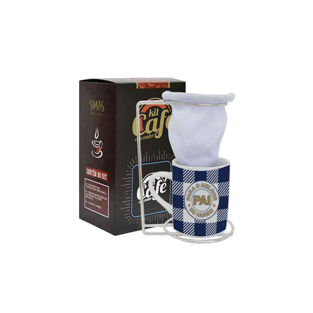 KIT CAFE MELHOR PAI PPRESENTE DIA DOS PAIS - 2