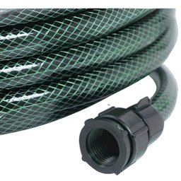 Mangueira de Jardim 30m Metros Reforçada Trançada + Torneira de Metal com Porta Cadeado 1/2" - 9