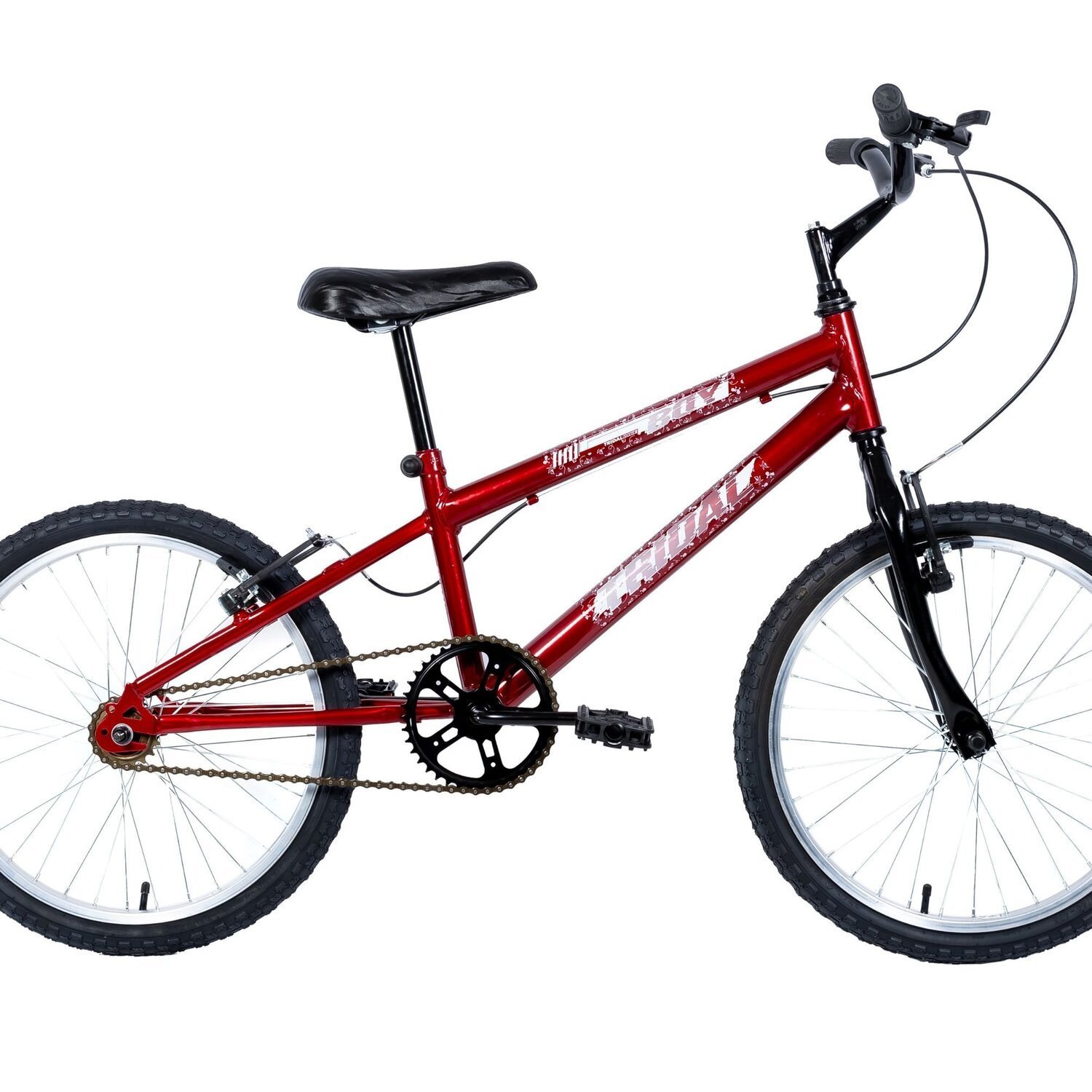 Bicicleta Aro 20 Quadro Mtb Rebaixado em Aço Boy Infantil